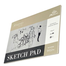 [E5501] Phoenix Sketch pad 160GSM 20sheet 9X12IN