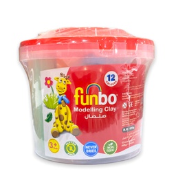 [FO-MC-420-12+3M] صلصال مع الأدوات فنبو FUNBO