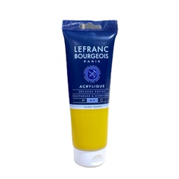 [300372] Lefranc &amp; Bourgeois fine acrylic color 200ML tube INDIAN YELLOW