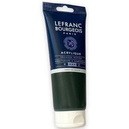 [300443] Lefranc &amp; Bourgeois fine acrylic color 200ML tube SAP GREEN