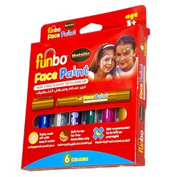 [FO-FPS-06M] الوان وجه متلك قلم فن بو funbo