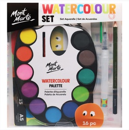 [MMKC0246] Mont Marte Watercolor Set 16pc