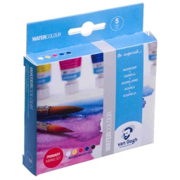 [20820115]  Van Gogh Water color set primary   5X10ML