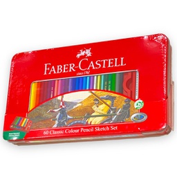 [115893] الوان فابركاستيل خشبية 60 لون FABER-CASTELL