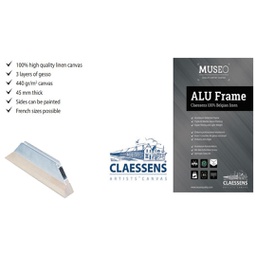 [ALRCM045080160P] MUSEO ALU-Frame - 45mm - 80x160
cm