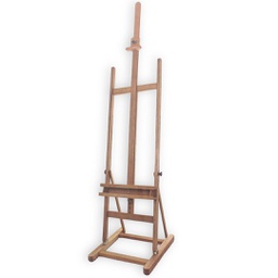 [SFE0007] H Frame Studio Easel Dimensions: 51.5x61x186(258)cm
Hold canvas up to 140cm.
Material: Beachwood