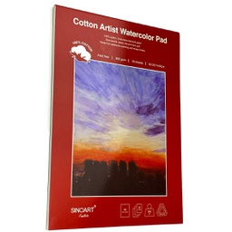 [SFZ048_A3] Cotton Watercolor Pad 300gsm, 16 sheets, A3