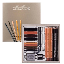 [40063] Cretacolor giftbox sketching &quot;passion&quot;, 25 pieces