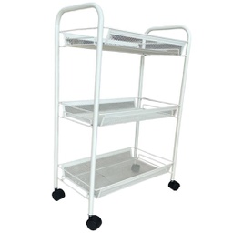 [SFE0151] Artist studio cart steel with pvc powder coating, 3 layers, with caster