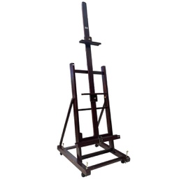 [SFE0090] 25*72*290 Deluxe heavy duty studio easel Large size. Beech wood with deluxe quality lacquer