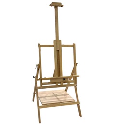 [SFE0016] Studio easel Beech wood, hold canvas up to 117cm