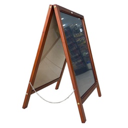 [SFE0140] Double Side Display Easel Deluxe finished frame, great for shop display
Standing size: 56x64x83cm