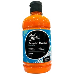 [MSCH5003] Mont Marte Acrylic Colour 500ml bottle - Orange