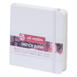 [9314104M] ART CREATION SKETCHBOOK WHITE 12X12 140G