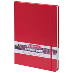[9314203M] ART CREATION SKETCHBOOK RED 21X30 140G FSC