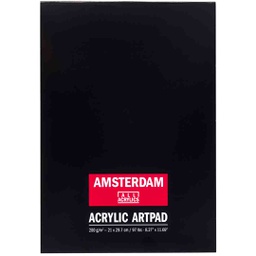 [93023024] AMSTERDAM ACRYLIC COLOR  ACRYLIC ARTPAD A4 200G