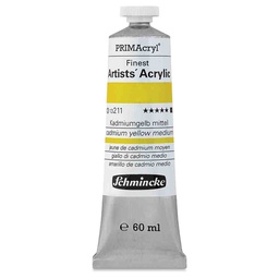 [13211011] SCHMINCKE  PRIMA ACRYLIC COLOUR  60ML cadmium yellow