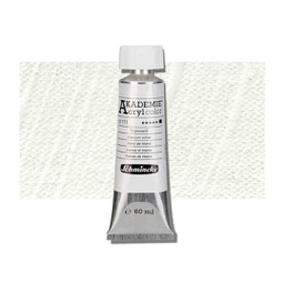 [23111011] SCHMINCKE  AKADEMIE ACRYLIC COLOUR  60ML titanium white