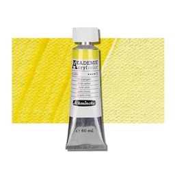 [23222011] SCHMINCKE  AKADEMIE ACRYLIC COLOUR  60ML lemon yellow
