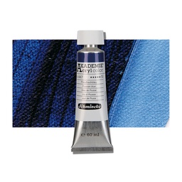 [23447011] SCHMINCKE  AKADEMIE ACRYLIC COLOUR  60ML Prussian blue