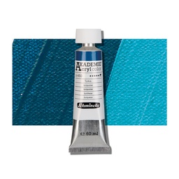 [23450011] SCHMINCKE  AKADEMIE ACRYLIC COLOUR  60ML turquoise