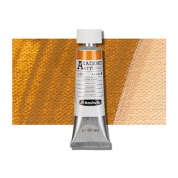 [23661011] SCHMINCKE  AKADEMIE ACRYLIC COLOUR  60ML yellow ochre