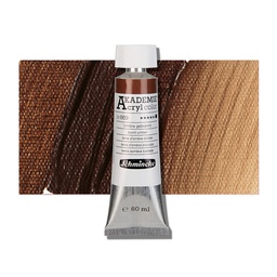 [23669011] SCHMINCKE  AKADEMIE ACRYLIC COLOUR  60ML burnt umber