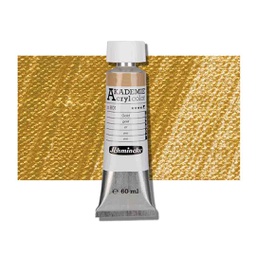 [23801011] SCHMINCKE  AKADEMIE ACRYLIC COLOUR  60ML gold