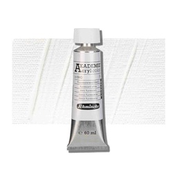 [23840011] SCHMINCKE  AKADEMIE ACRYLIC COLOUR  60ML fluorescent white