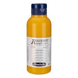 [23226027] SCHMINCKE  AKADEMIE ACRYLIC COLOUR  250ML Indian yellow