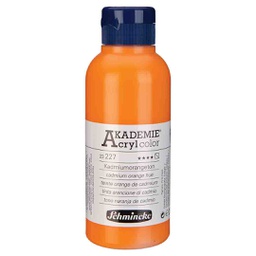 [23227027] SCHMINCKE  AKADEMIE ACRYLIC COLOUR  250ML cadmium orange hue
