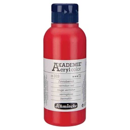 [23333027] SCHMINCKE  AKADEMIE ACRYLIC COLOUR  250ML vermilion red