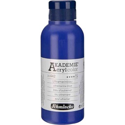 [23442027] SCHMINCKE  AKADEMIE ACRYLIC COLOUR  250ML ultramarine blue