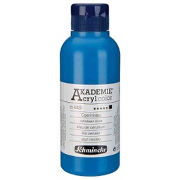 [23449027] SCHMINCKE  AKADEMIE ACRYLIC COLOUR  250ML cerulean blue