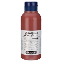 [23665027] SCHMINCKE  AKADEMIE ACRYLIC COLOUR  250ML burnt Sienna