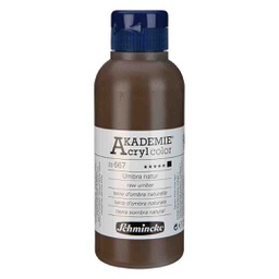 [23667027] SCHMINCKE  AKADEMIE ACRYLIC COLOUR  250ML raw umber