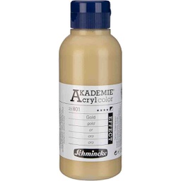 [23801027] SCHMINCKE  AKADEMIE ACRYLIC COLOUR  250ML gold