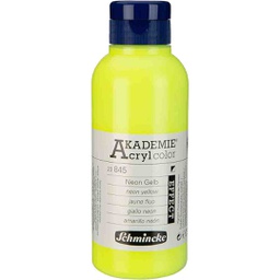 [23845027] SCHMINCKE  AKADEMIE ACRYLIC COLOUR  250ML neon yellow