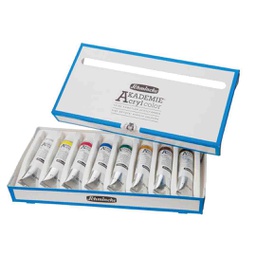 [76008097] SCHMINCKE  AKADEMIE ACRYLIC COLOUR  SET/8 