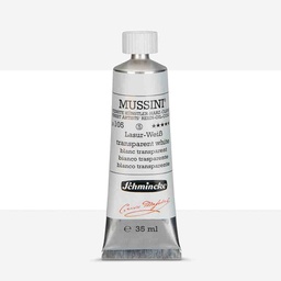 [10105009] SCHMINCKE  MUSSINI 35ML OIL COLOUR  transparent white