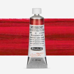 [10346009] SCHMINCKE  MUSSINI 35ML OIL COLOUR  madder lake dark