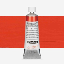 [10356009] SCHMINCKE  MUSSINI 35ML OIL COLOUR  cadmium red light