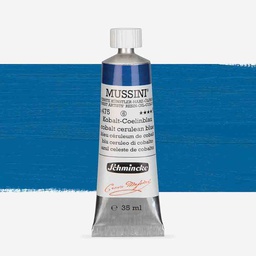 [10475009] SCHMINCKE  MUSSINI 35ML OIL COLOUR  cobalt cerulean