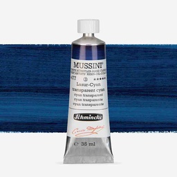 [10477009] SCHMINCKE  MUSSINI 35ML OIL COLOUR  transparent cyan