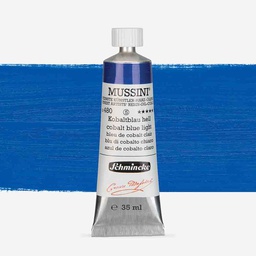 [10480009] SCHMINCKE  MUSSINI 35ML OIL COLOUR  cobalt blue light