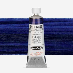 [10493009] SCHMINCKE  MUSSINI 35ML OIL COLOUR  Delft blue