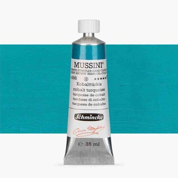 [10498009] SCHMINCKE  MUSSINI 35ML OIL COLOUR  cobalt turquoise