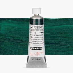 [10518009] SCHMINCKE  MUSSINI 35ML OIL COLOUR  helio green deep