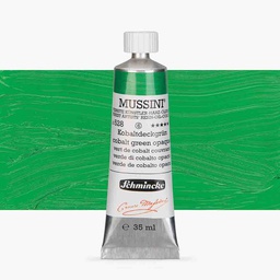 [10528009] SCHMINCKE  MUSSINI 35ML OIL COLOUR  cobalt green opaque