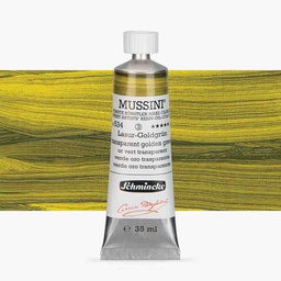 [10534009] SCHMINCKE  MUSSINI 35ML OIL COLOUR  transparent golden green